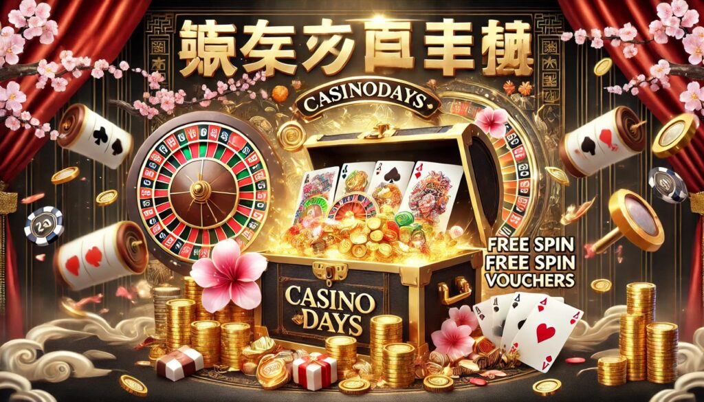 CasinoDays のボーナスとロイヤルティプログラム