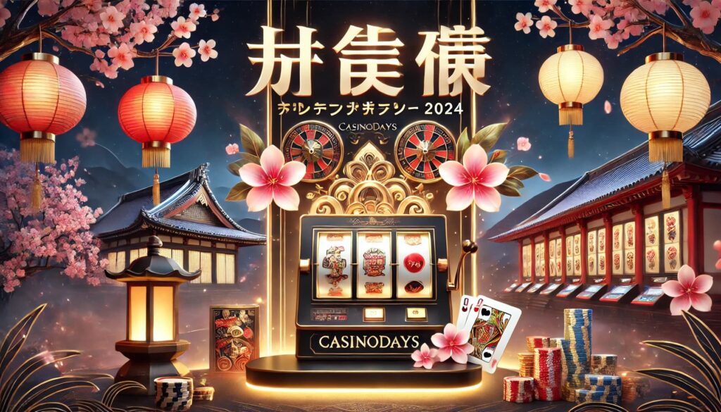 CasinoDays オンラインカジノ レビュー 日本版 2024